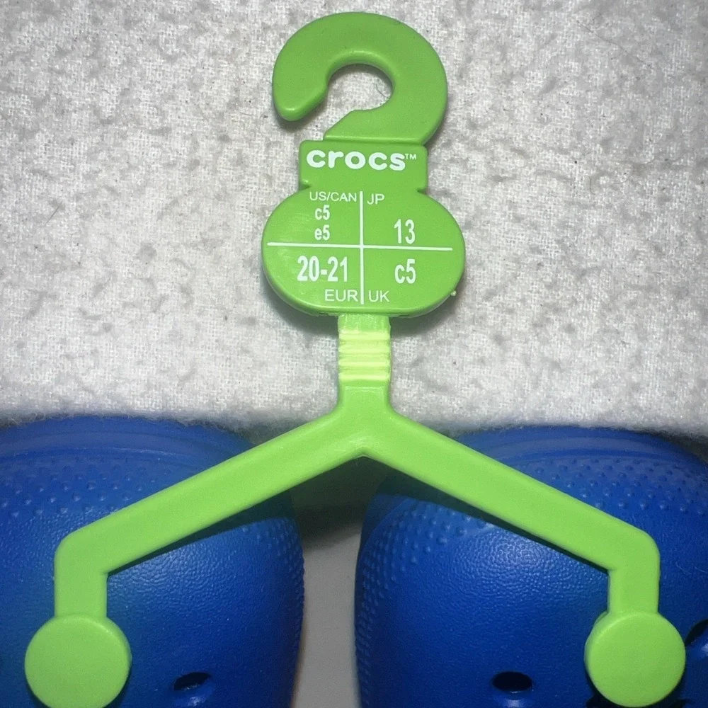 CROCS Classic Lined Clog Toddler Size‎ US Blue New 207009 4KZ Size C5